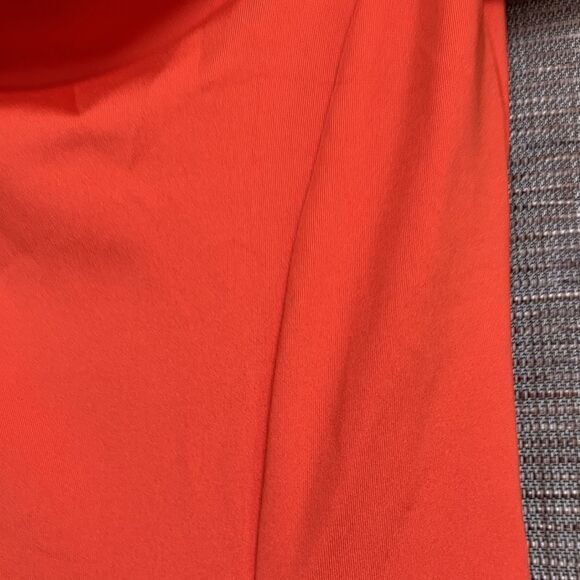 Zara orange open shoulders dress - Picture 2 of 5